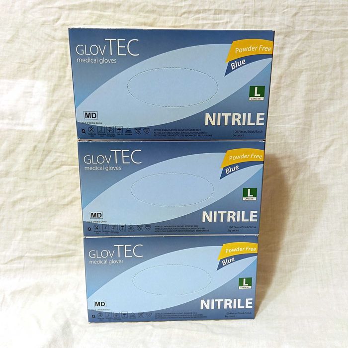 Rękawiczki nitrylowe Glovetec