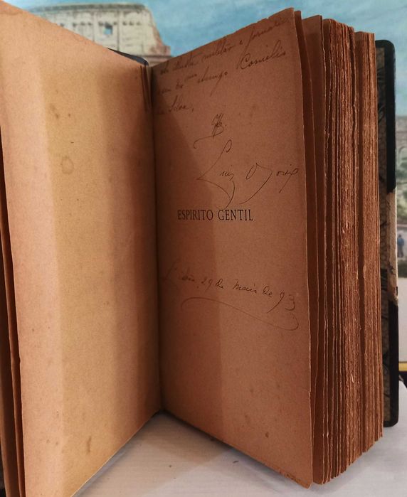 Bonito e Raro Livro de Poisia, Espirito Gentil, por Luis Osório,