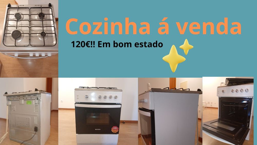 Fogão a gás e botija de gás