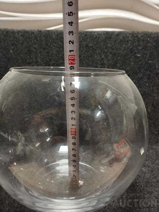 КРУГЛИЙ акваріум для рибок