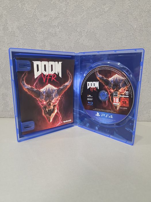 DOOM VFR VR RUS Магазин Ps 4 5 Ps4 Ps5 Диск Обмін Гра Диски Ігри Sony Playstation