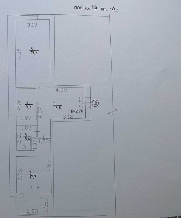 1к квартира, ЖК Графський