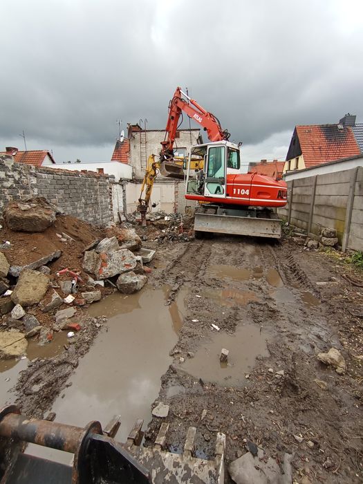 Transport wyburzenia rozbiórki roboty ziemne kanalizacje szamba