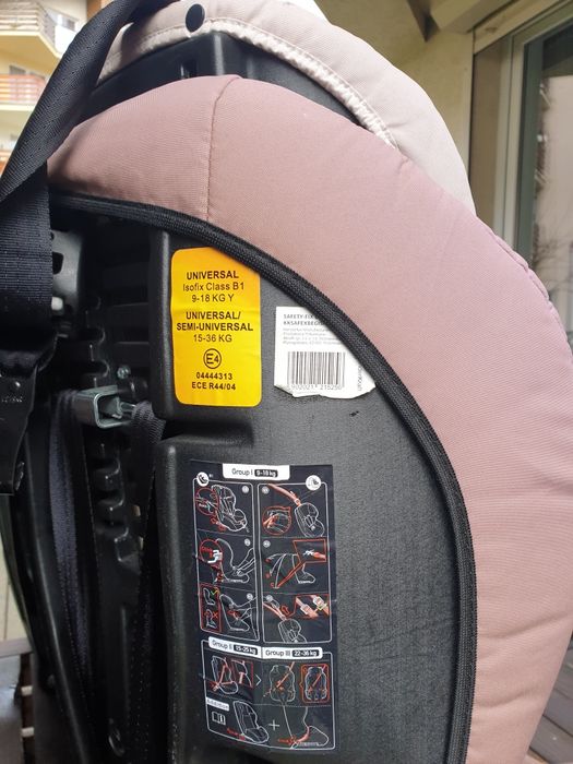 Fotelik samochodowy Kinderkraft 9-36kg