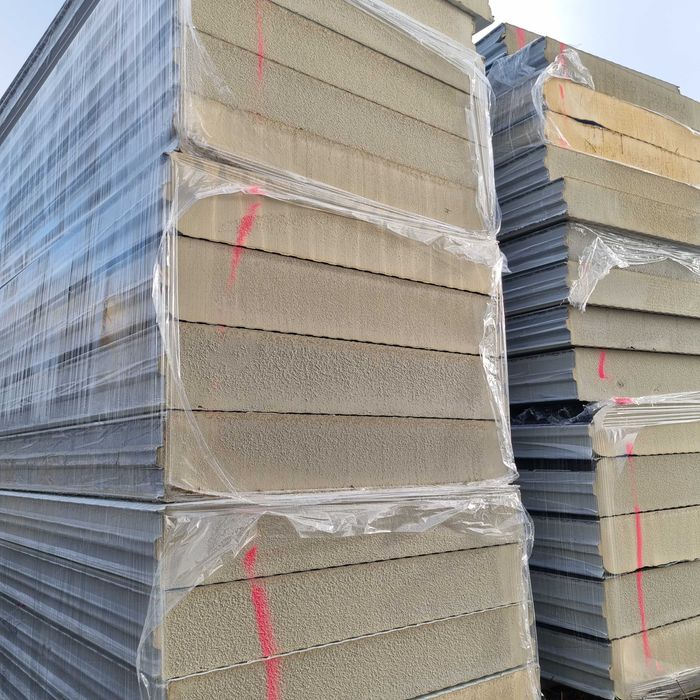 Płyty warstwowe PIR PUR wełna Tani transport