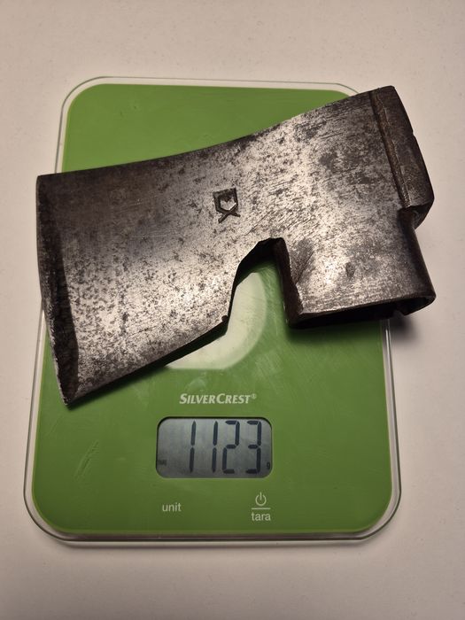 Siekiera Szwedzka Wetterling, z kołnierzem, 1100g