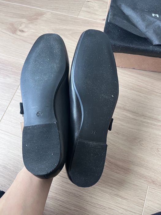 Baleriny mary jane medicine skóra