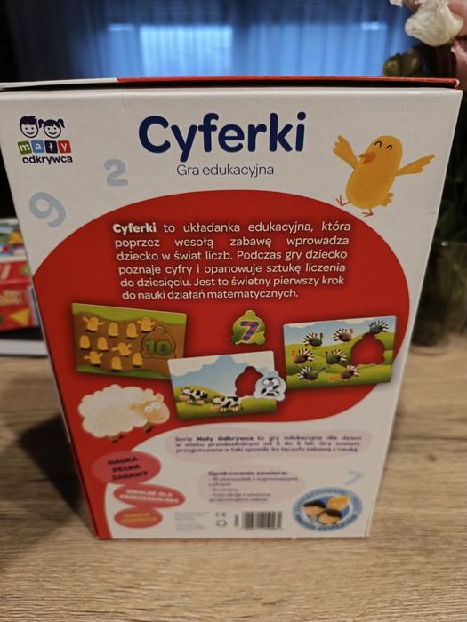 Zestaw gier edukacyjnych Trefl plus gratis CzuCzu  litery