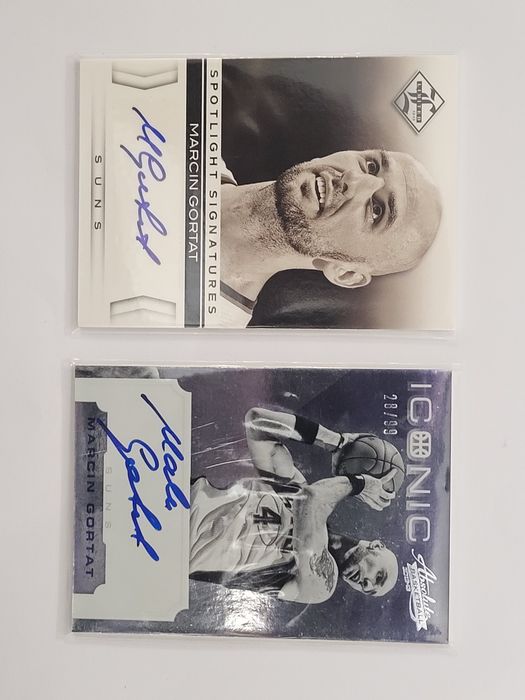 Panini Basketball Marcin Gortat autograf karta limited 99 auto  2 szt