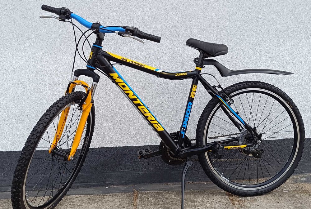 Rower dziecięcy Monteria Junior 26cali Shimano WYPRZEDAŻ