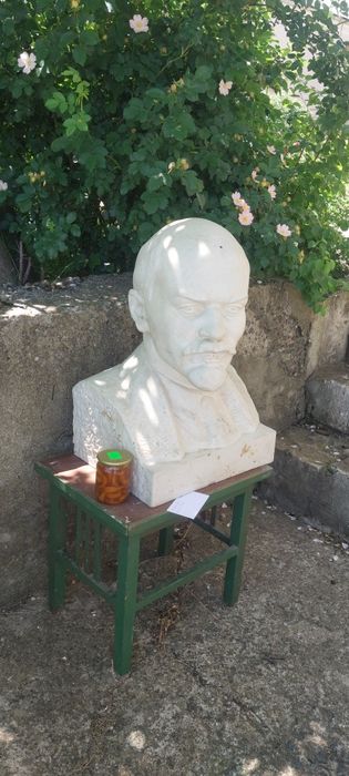 Бюст Леніна  гіпсовий