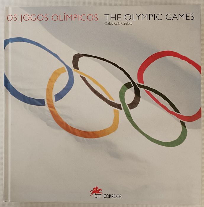 Livro CTT: "Os Jogos Olímpicos" com selos. Clube do Colecionador CTT