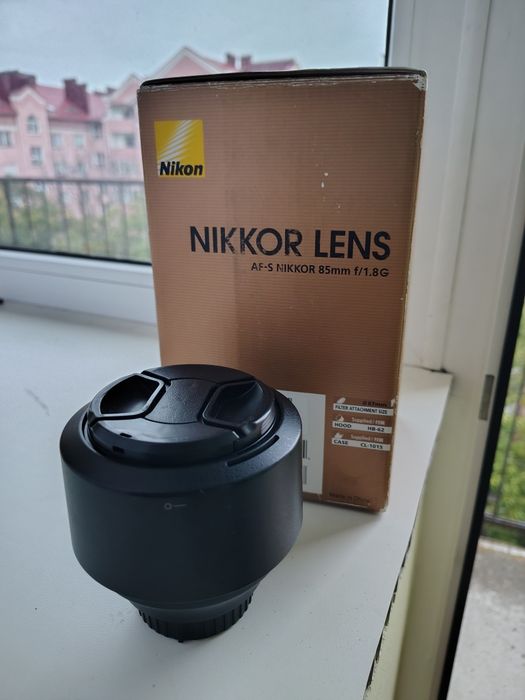 Об'єктив nikon 85mm 1.8g