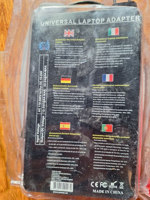 Carregadores / Transformadores  para computador