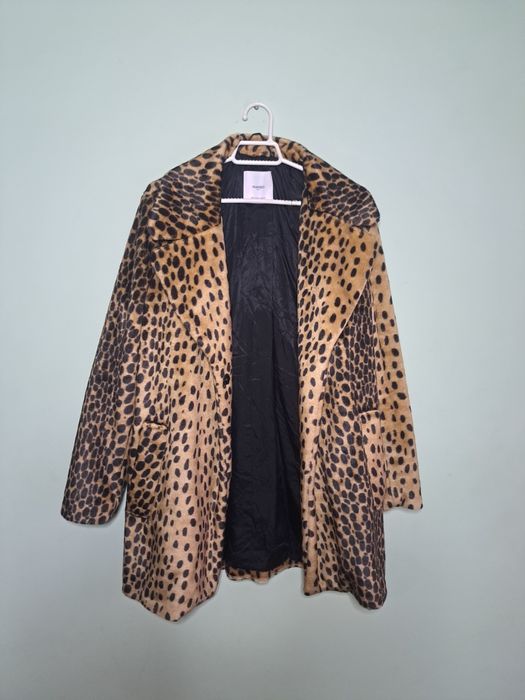 Casaco leopardo Mango