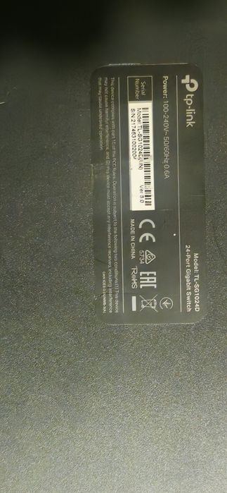 Комутатор мережевий TP-Link TL-SG1024D