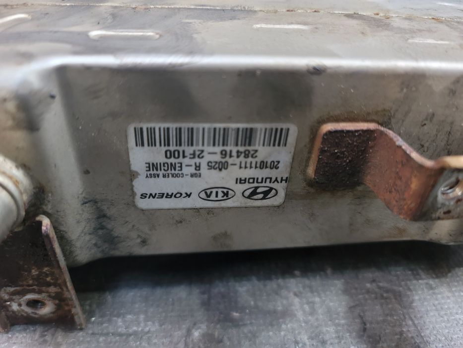 Радіатор EGR Kia Sorento XM 2.2 crdi 284162F100
