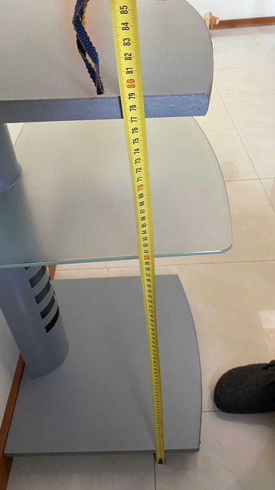 Mesa Suporte Televisão, com Rodas movíveis