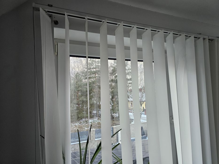 Rolety pionowe,  żaluzje