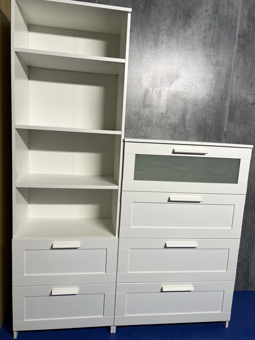Regał + komoda ikea brimnes + dostawa