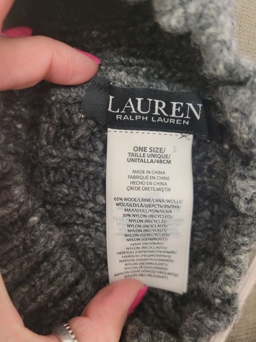 Wełniana czapka Ralph Laurem