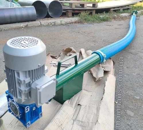 погрузчик для зерна гнучкий шнек спіральний навантажувач FA90 пелета