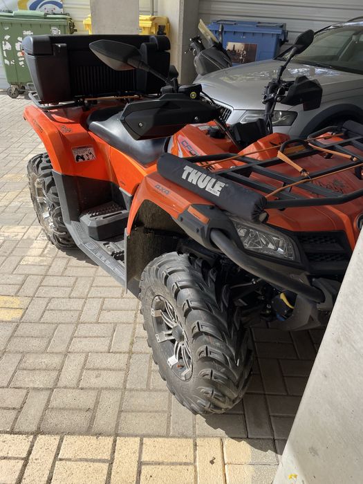 CFMoto 450L  Laranja em Excelente estado
