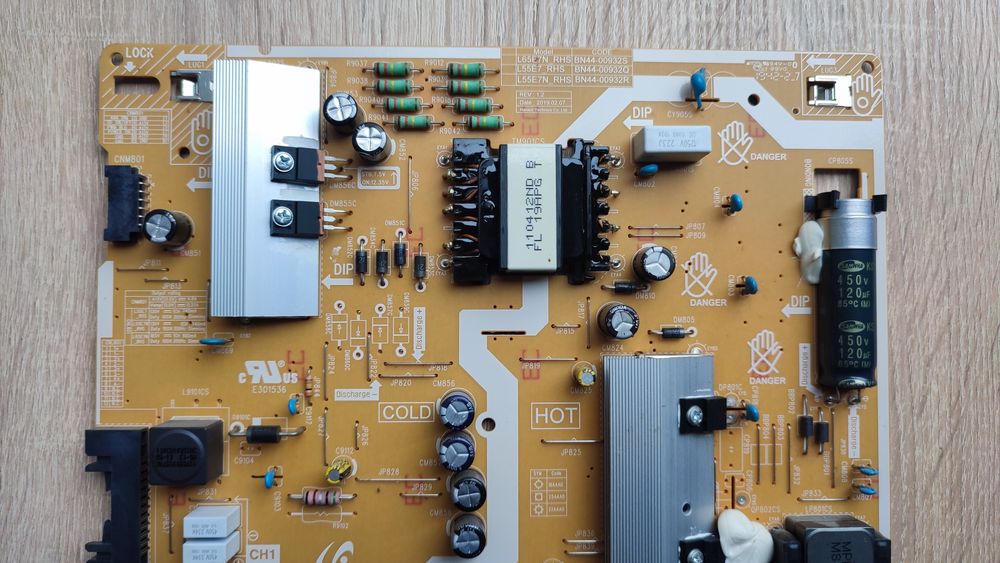 Блок питания  Samsung UE55RU7402 BN4400932Q,S,R, TH07,  55E7