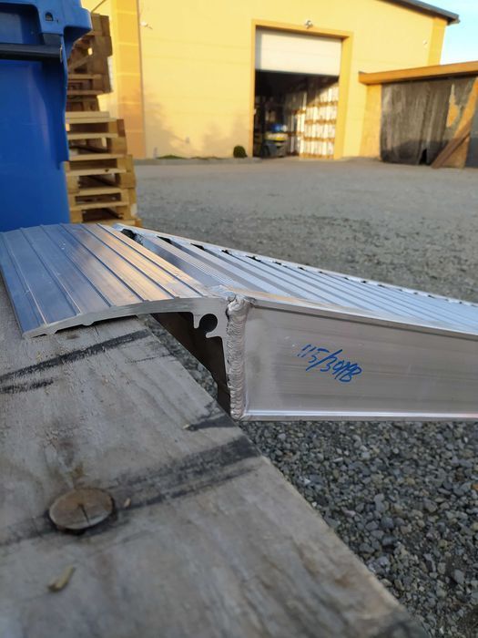 Najazdy aluminiowe od 1m-5m, do 25T - Dostawa, gwarancja, znak CE