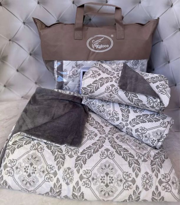 Постельное белье Фланель с велюром Koloco - Евро