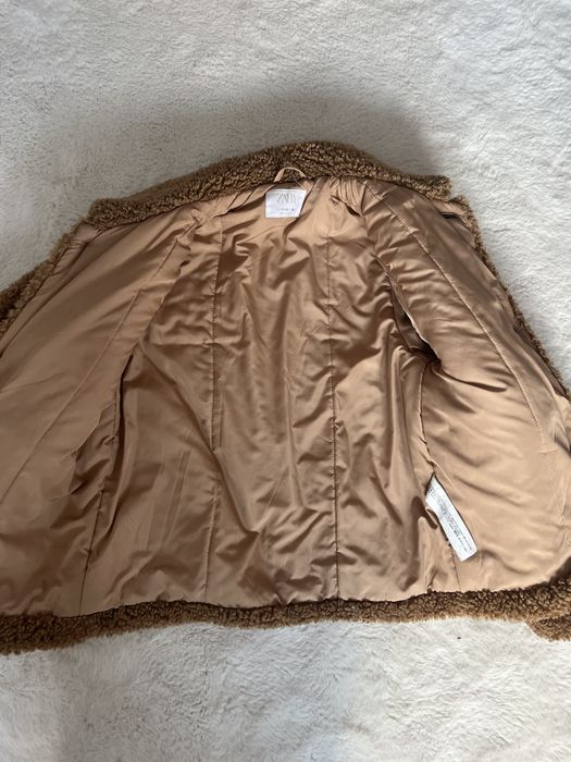Шубка Zara Тедді.