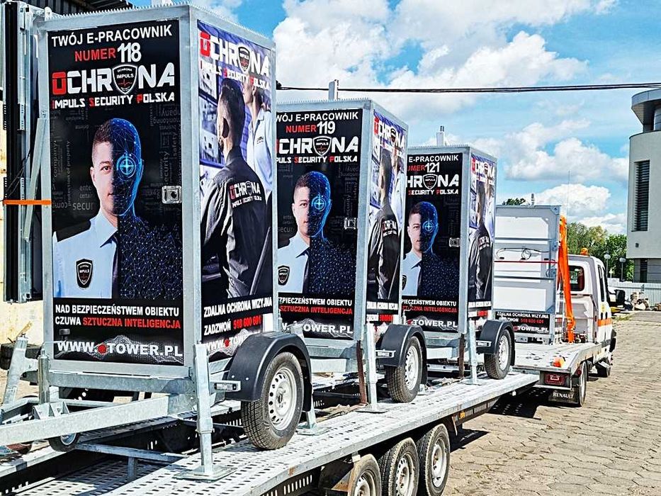 Wieża mobilna Etower – Twoje wieże mobilne do ochrony – ZADZWOŃ!