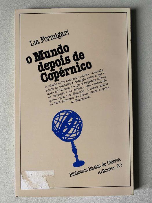 O Mundo depois de Copérnico, de Lia Formigari