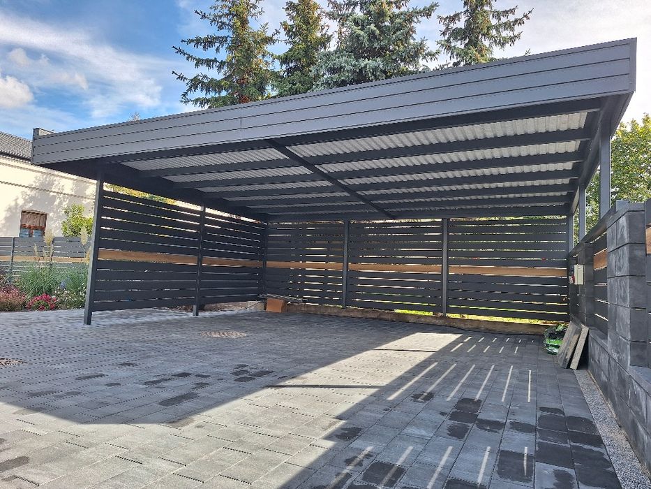 Carport, wiata na samochód, zadaszenie