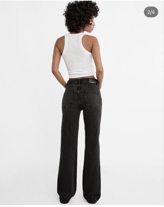 Джинси Страдіваріус d98 чорні