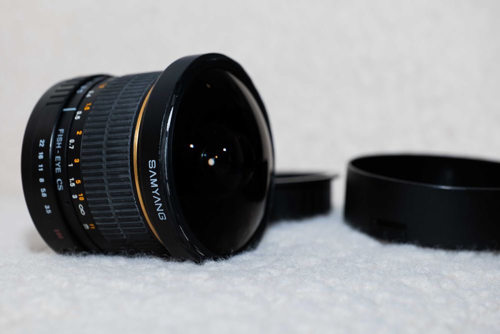 Samyang 8mm Fish-Eye CS Canon EF – idealny do panoram 360