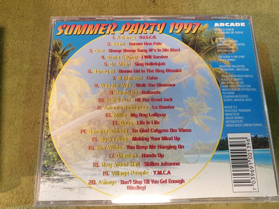 6 płyt CD różni wykonawcy, składanka.