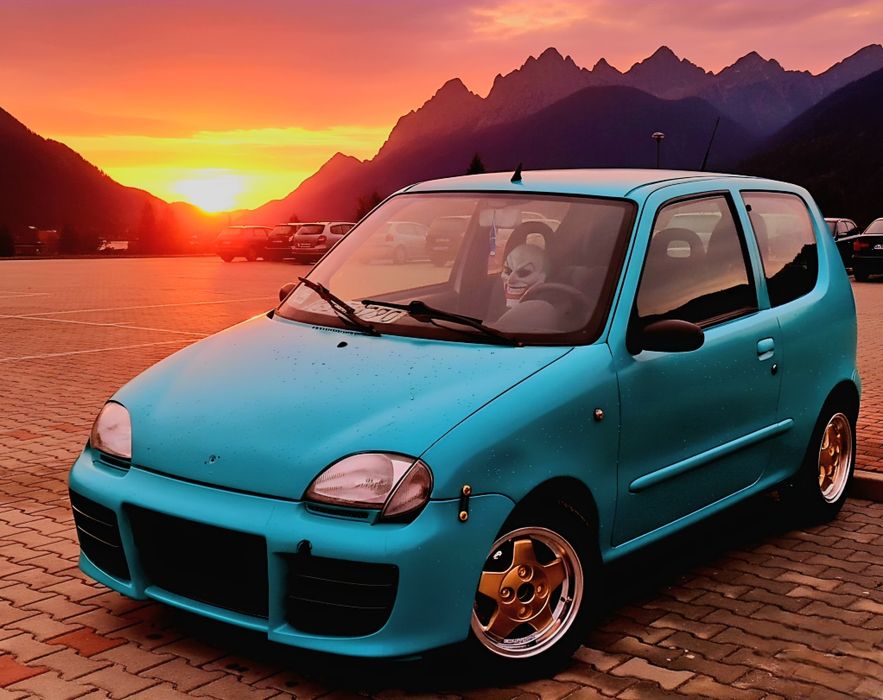 Fiat Seicento 1.1 LPG Jedyny Taki Schumacher Abarth Sporting