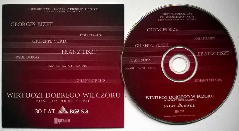 CD Verdi Liszt Strauss Wirtuozi Dobrego Wieczoru NOWA