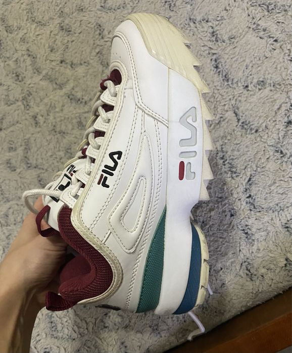 Sapatilhas fila brancas