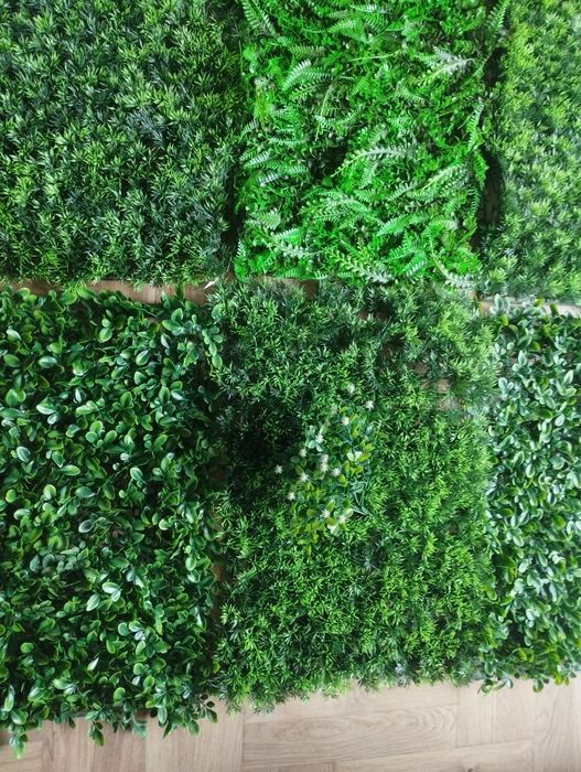 Sztuczny Żywopłot Zielona Ściana balkon