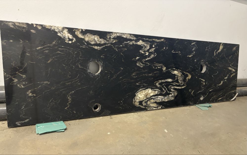 Blat granitowy Cosmic Black