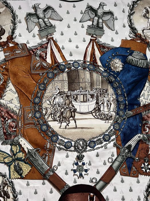 Hermes шовковий платок