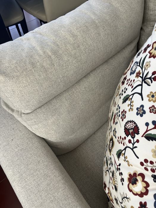 Sofá com chaise longue BOLLSTANAS