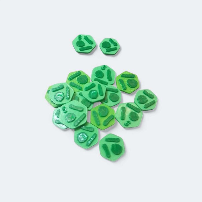 Terraformacja Marsa - kolorowe tokeny