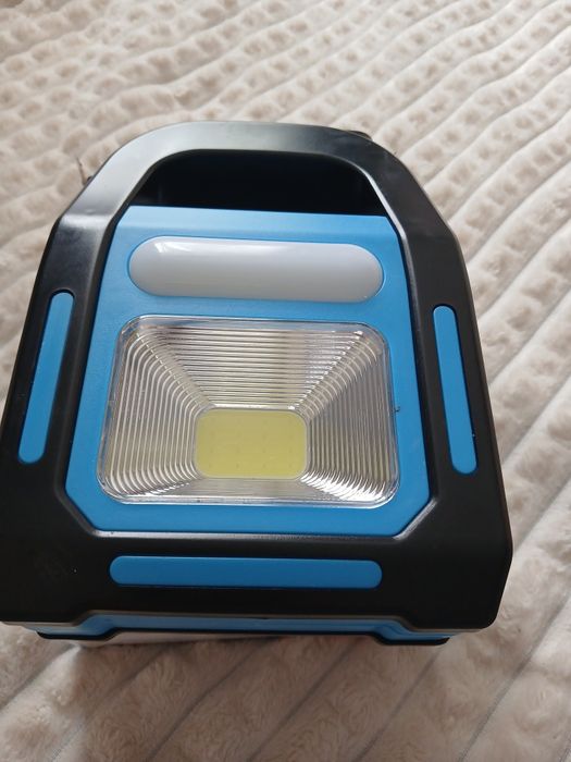 Ручний світлодіодний акумуляторний ліхтар Hurry bolt HB 9707 LED із сонячною батареєю