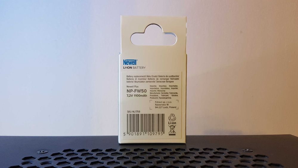 Akumulator Newell NP-FW50 Plus