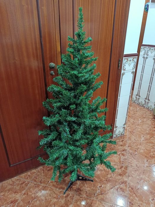 Árvore de natal verde 150 cm casa apartamento vivenda escritório.