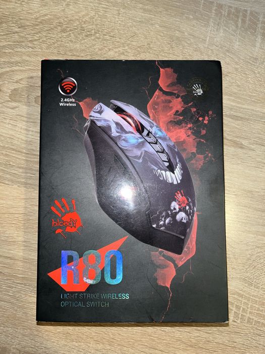 Бездротова Ігрова Миша Bloody R80 Light Strike Wireless