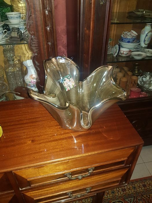 Jarra ou centro em vidro murano